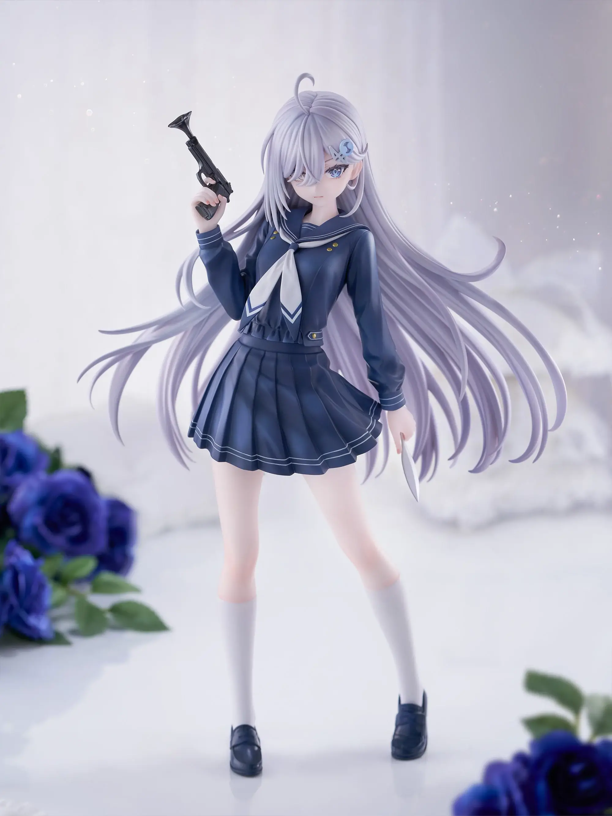 Figurine Yuki Ver. Uniforme de Shibou Yuugi de Meshi wo Kuu par F:NEX (Furyu)